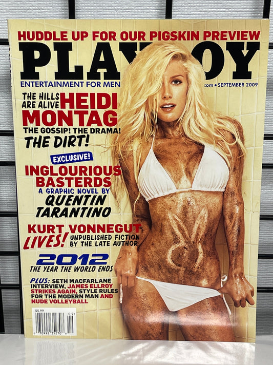 Playboy Magazine September 2009 (Actual Hardcopy) Never Sold