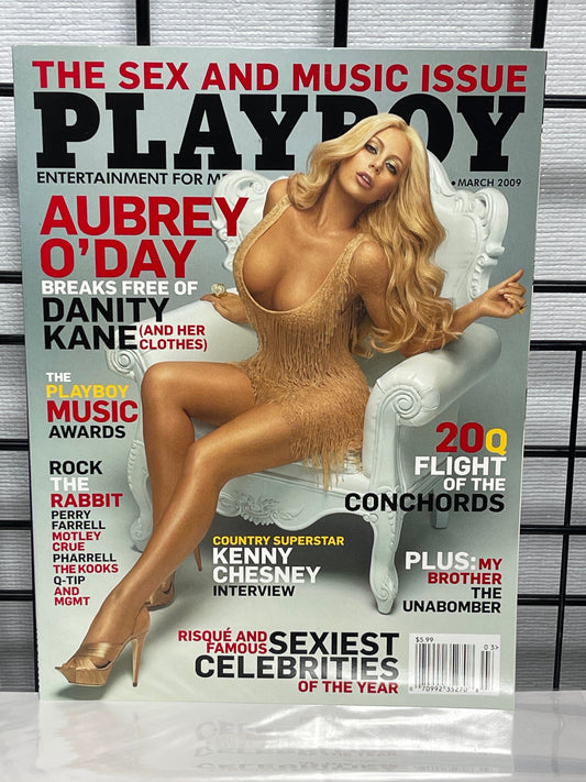 Playboy Magazine March 2009 (Actual Hardcopy) Never Sold