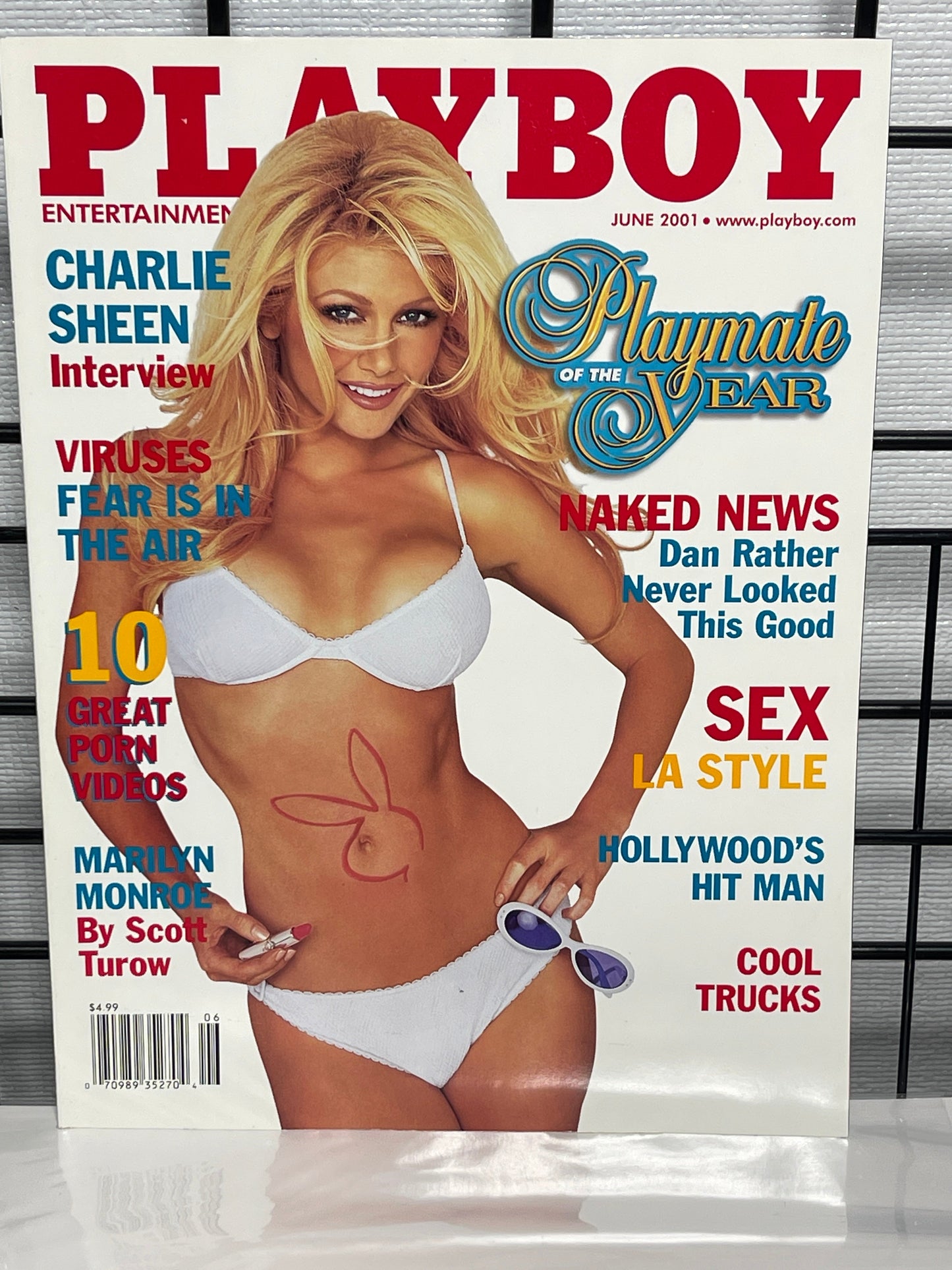 Playboy Magazine June 2001 (Actual Hardcopy) Never Sold