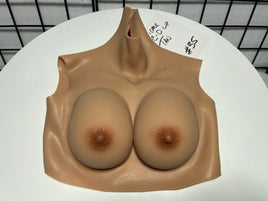 Boobs, Silicone , C-DCup, Tan #35
