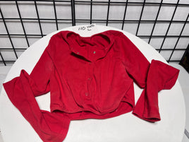 Red Long Sleeve Top (Good top for boobs) (Marina Used) #110 - Size Large