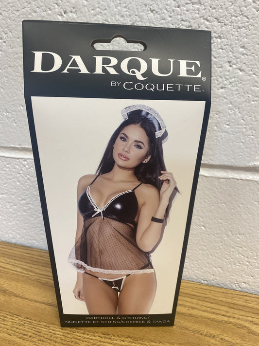 Diva French Maid Babydoll and Panty O/S Bedroom Costume from Coquette