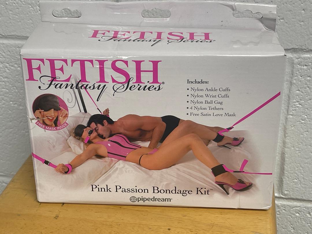 Pink Passion Bondage Kit Fetish Fantasy