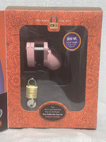 Mr Stubb Chastity Cage Kit Pink from CBX Male Chastity (Choose Size) (Free Shipping)